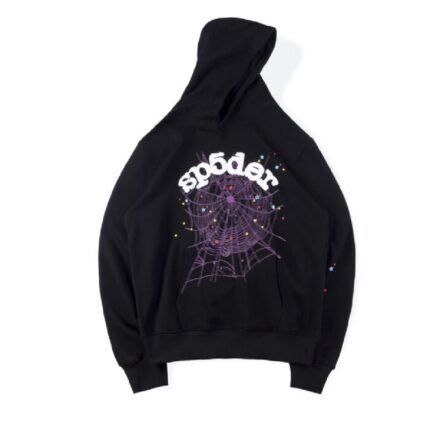 Black Websuit Spider-Man Hoodie, featuring a stylish design inspired by Spider-Man for a comfortable and trendy addition to your casual wardrobe.